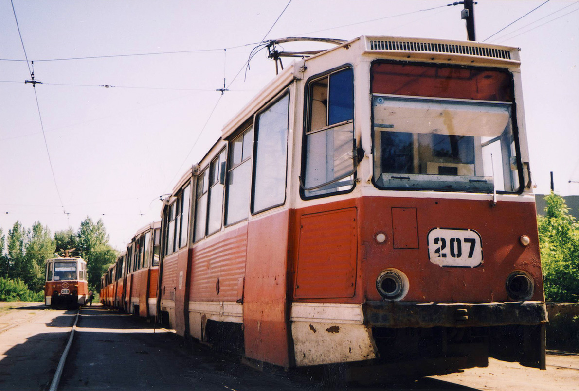 Omsk, 71-605 (KTM-5M3) č. 207; Omsk — Tram Depot # 2