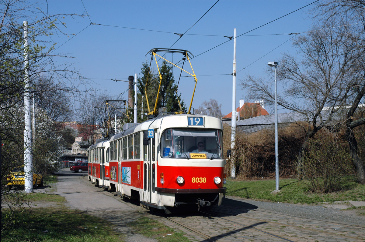 Prag, Tatra T3M Nr. 8038