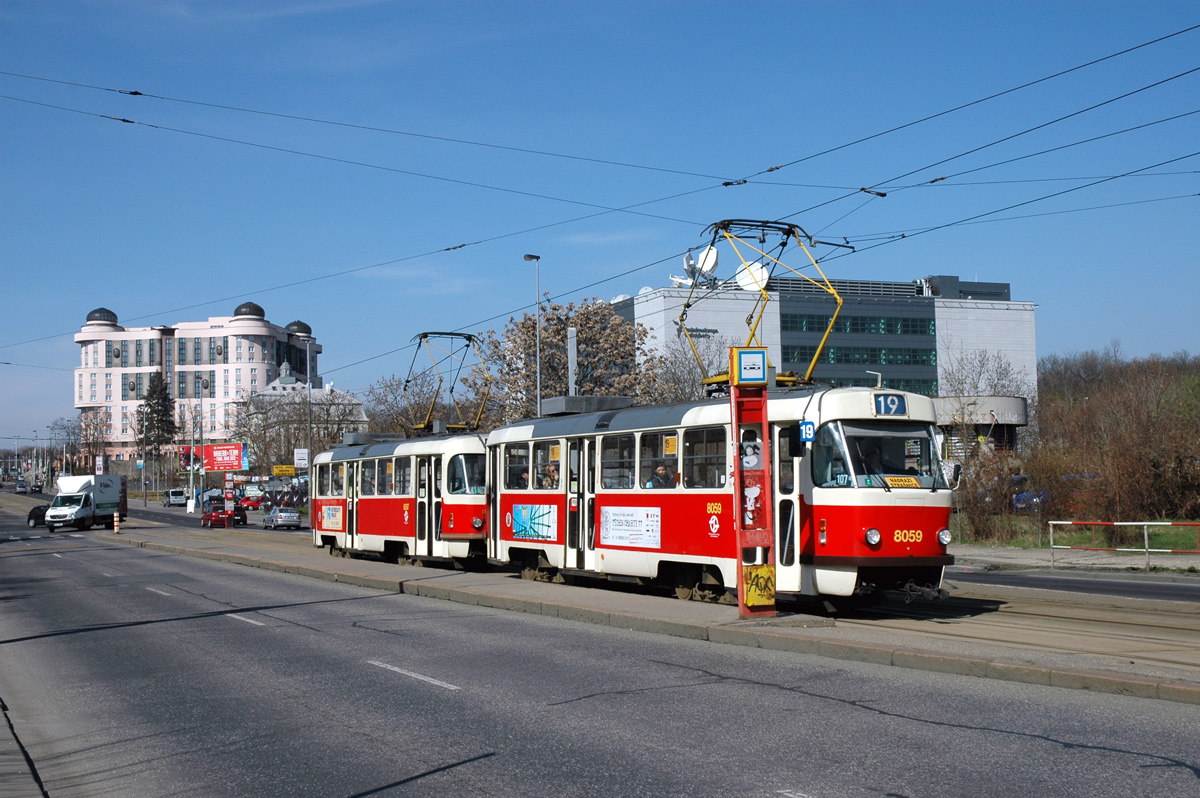 Praga, Tatra T3M nr. 8059; Praga, Tatra T3M nr. 8097