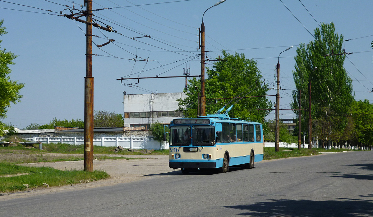 Тирасполь, ЗиУ-682 КВР БКМ № 246; Тирасполь — Конечные станции и разворотные кольца