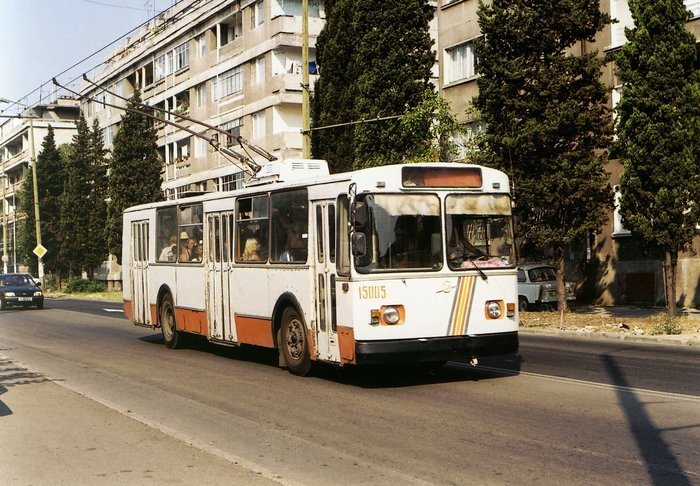 Burgas, ZiU-682V-012 [V0A] № 15005; Burgas — Троллейбусы ЗИУ 682.