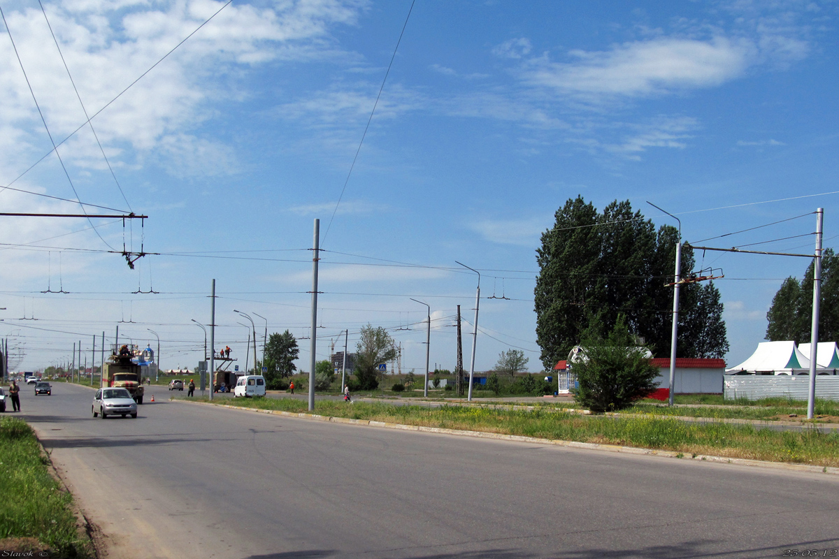 Ульяновск — Строительство троллейбусной линии до проспекта Врача Сурова