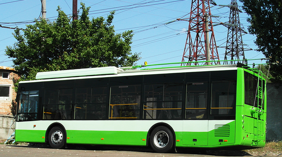 Luhansk, Bogdan T60112 č. 112; Čerkasy — Presentations of new trolleybuses