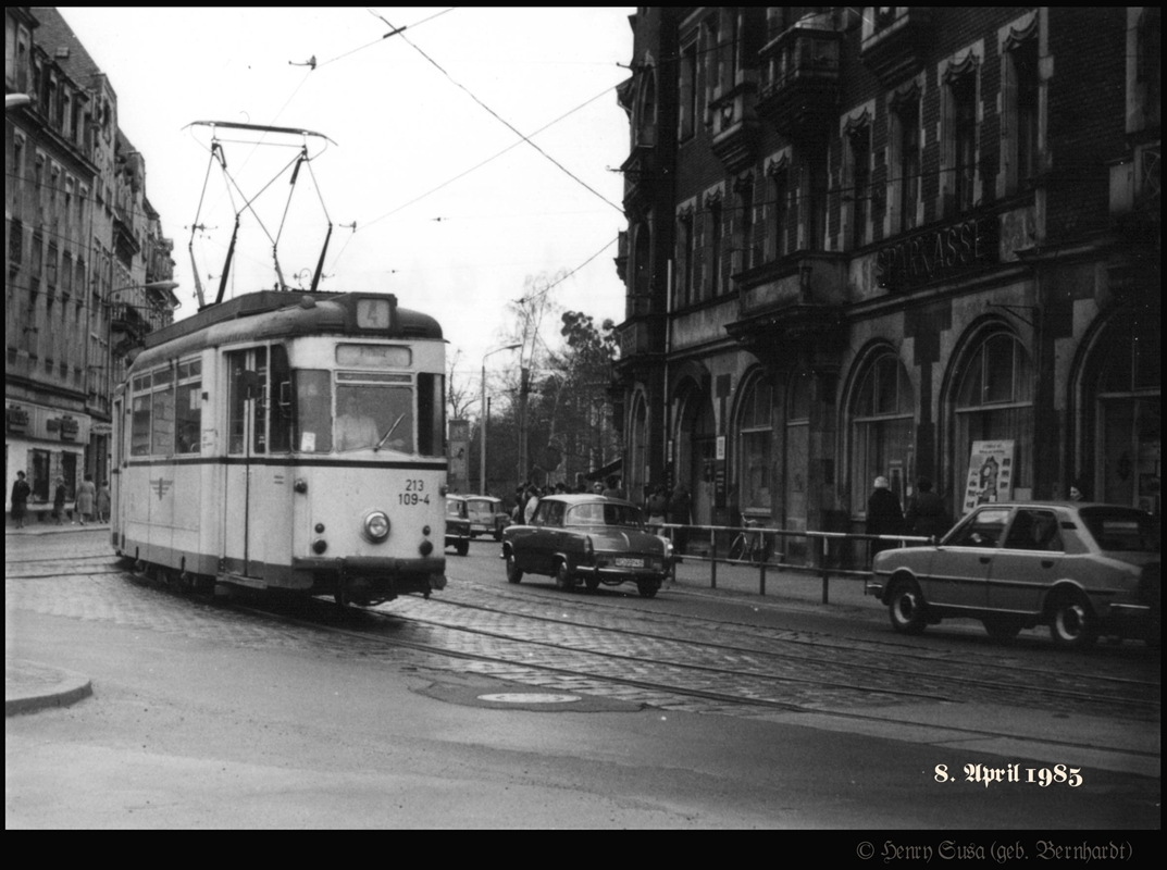 Дрезден, Gotha T57 № 213 109; Дрезден — Старые фотографии (трамвай)
