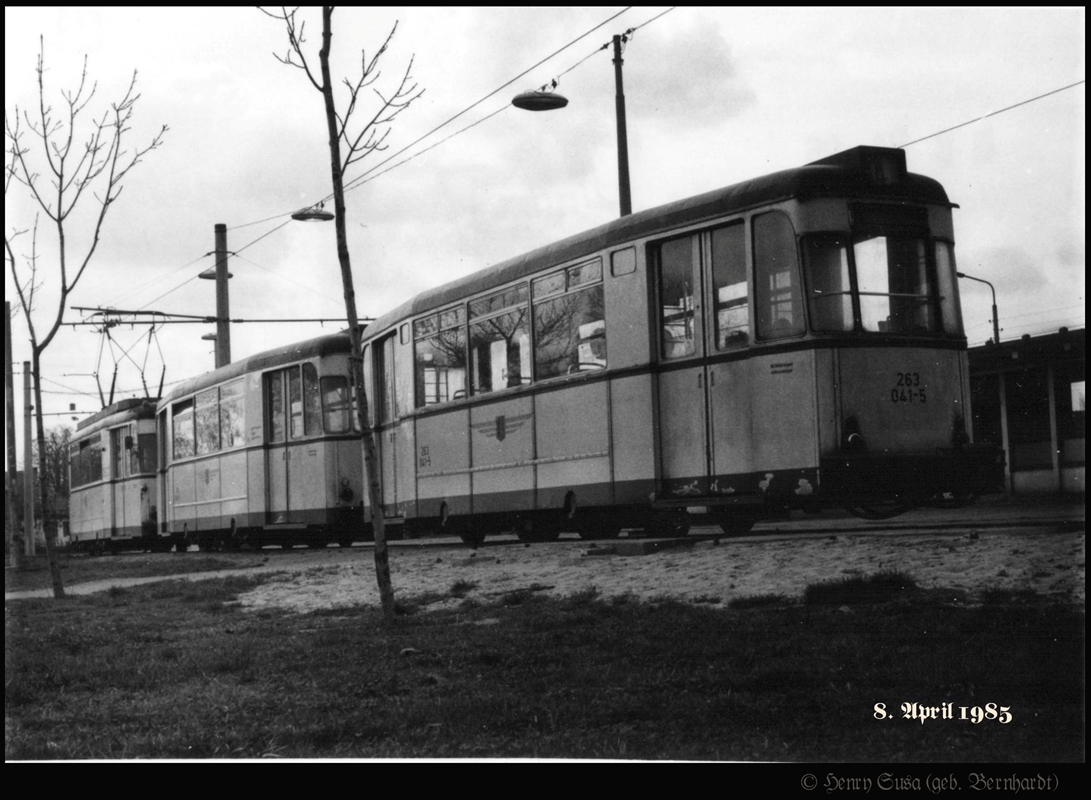 Дрезден, Gotha B57 № 263 041; Дрезден — Старые фотографии (трамвай)