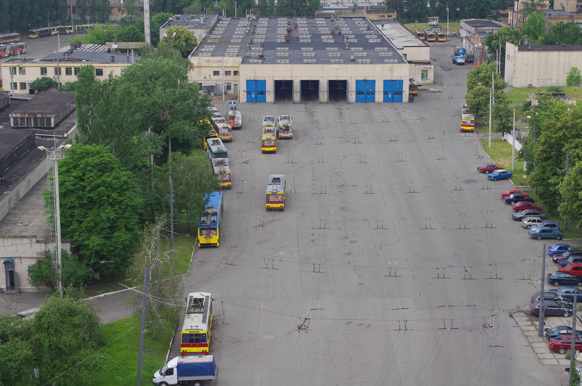 Kyiv — Trolleybus depots: 2