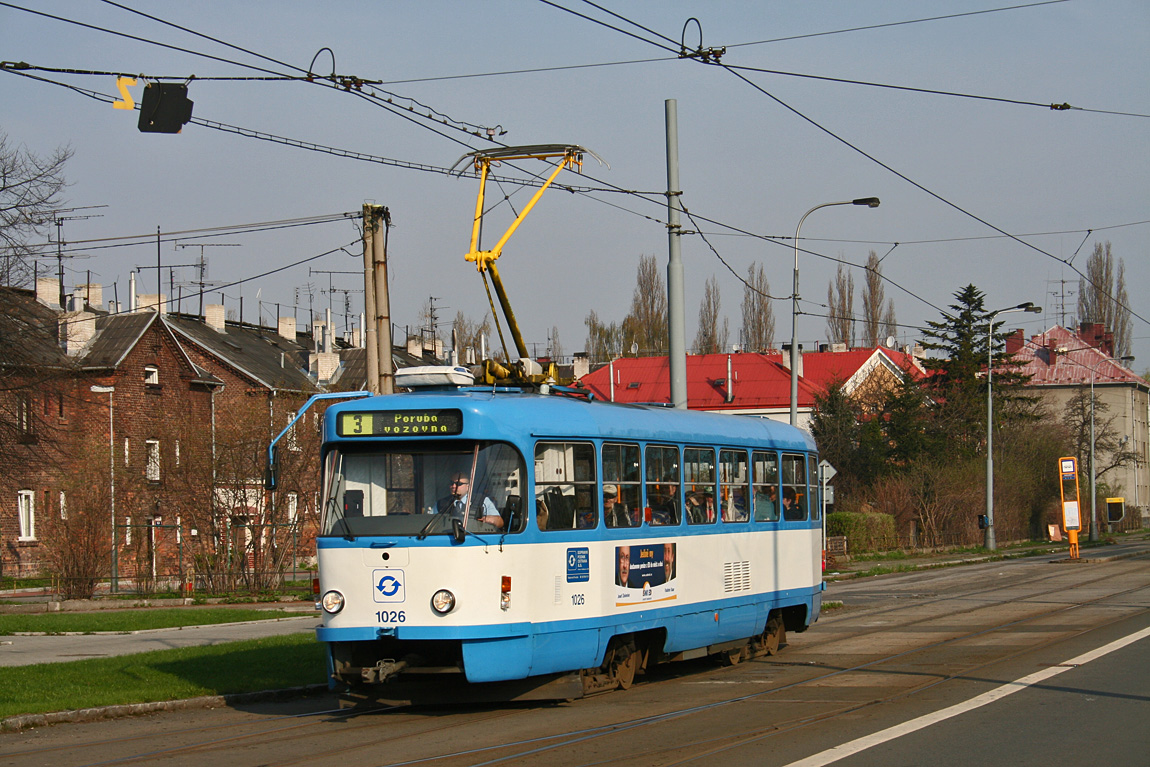Острава, Tatra T3R.P № 1026