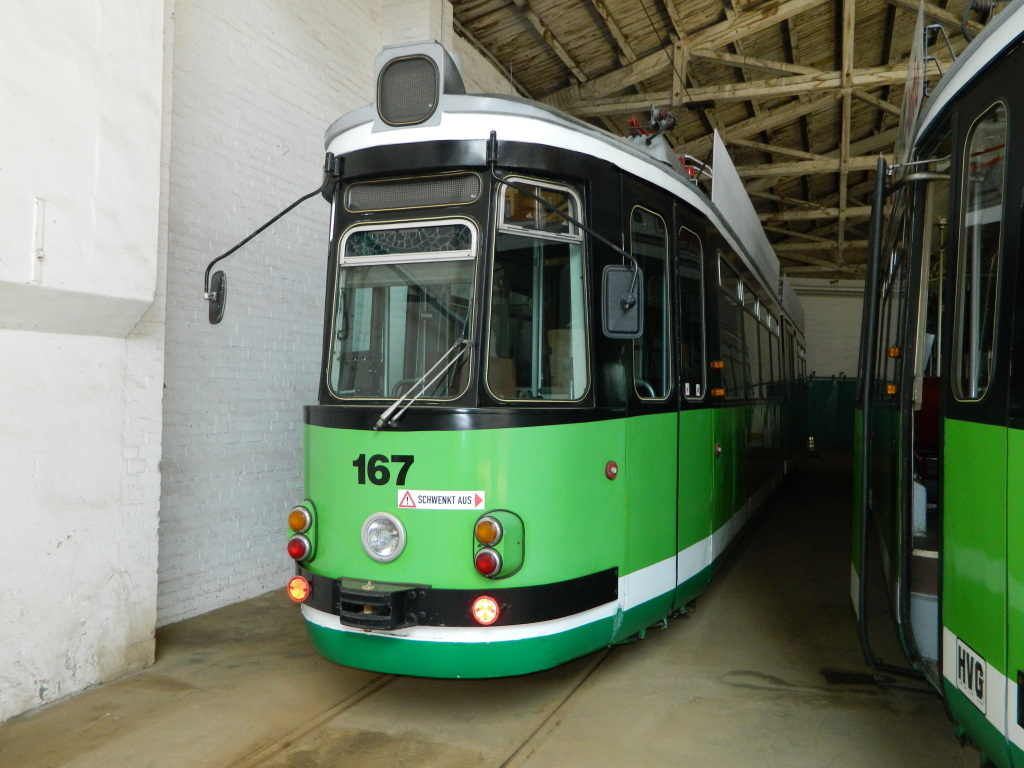 Хальберштадт, Esslingen GT4 № 167; Хальберштадт — Юбилей: 125 лет Хальберштадтскому трамваю (30.06.2012)