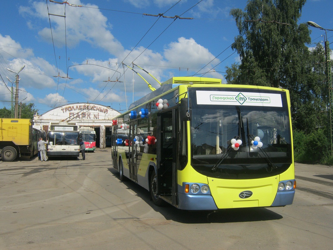 Петрозаводск, ВМЗ-5298.01 «Авангард» № 370; Петрозаводск — Презентация троллейбуса ВМЗ-5298.01 «Авангард»