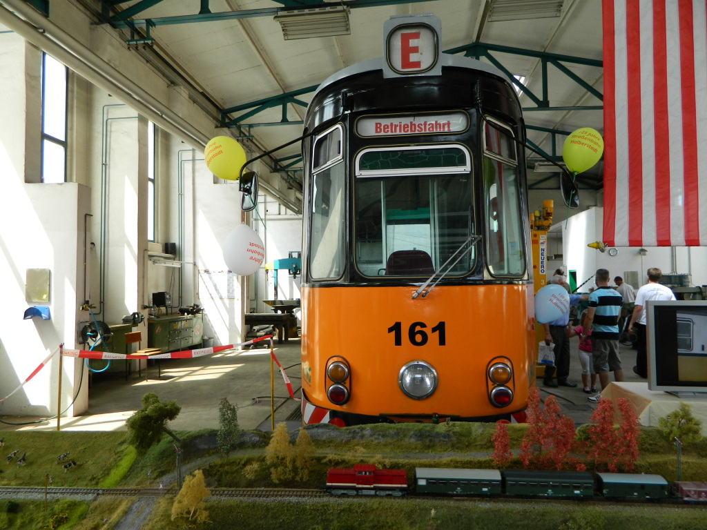 Halberstadt, Esslingen GT4 Nr 161; Halberstadt — Anniversary: 125 years of Halberstadt tramway (30.06.2012) • Jubiläum: 125 Jahre Halberstädter Straßenbahn (30.06.2012); Modelling; Halberstadt — Models • Modelle