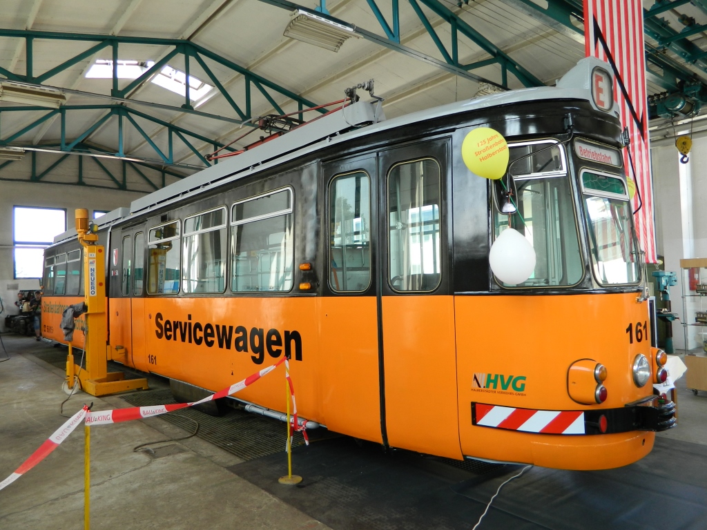 Halberstadt, Esslingen GT4 N°. 161; Halberstadt — Anniversary: 125 years of Halberstadt tramway (30.06.2012) • Jubiläum: 125 Jahre Halberstädter Straßenbahn (30.06.2012)