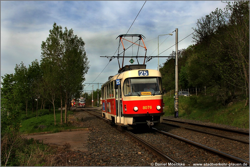 Praga, Tatra T3M2-DVC Nr 8076