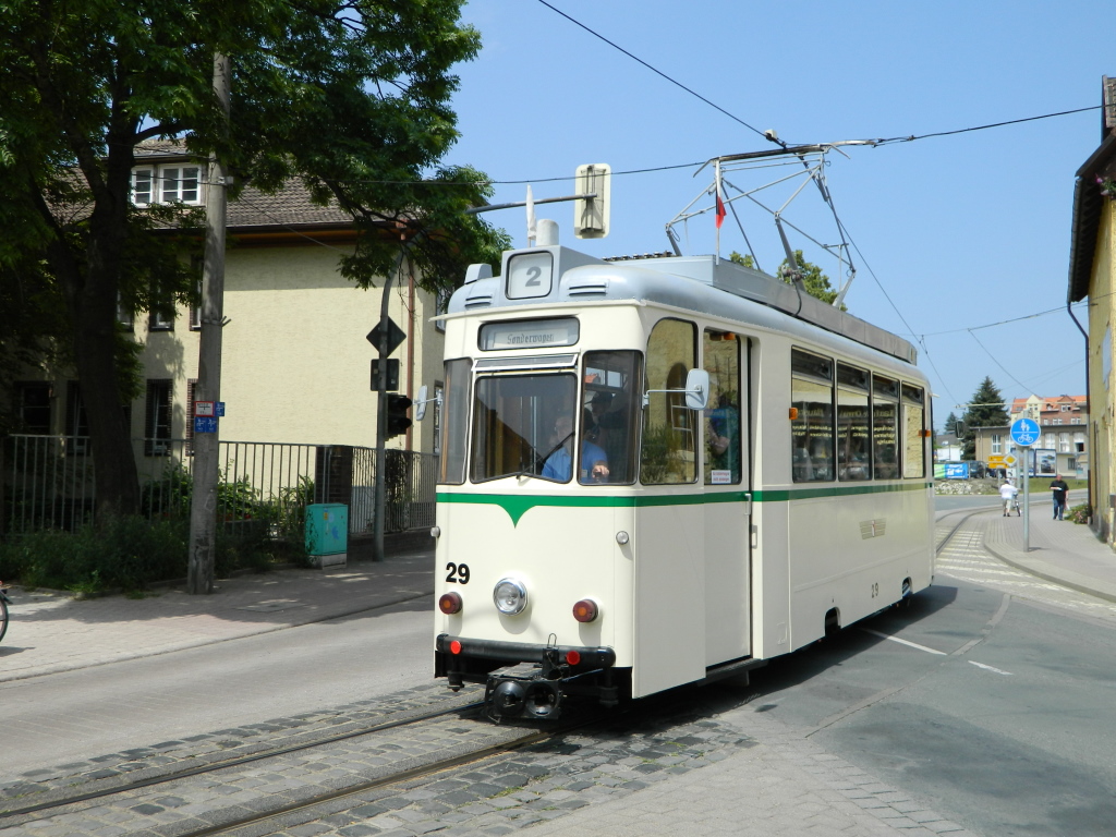 Halberstadt, Reko TZ70 № 29; Halberstadt — Anniversary: 125 years of Halberstadt tramway (30.06.2012) • Jubiläum: 125 Jahre Halberstädter Straßenbahn (30.06.2012)