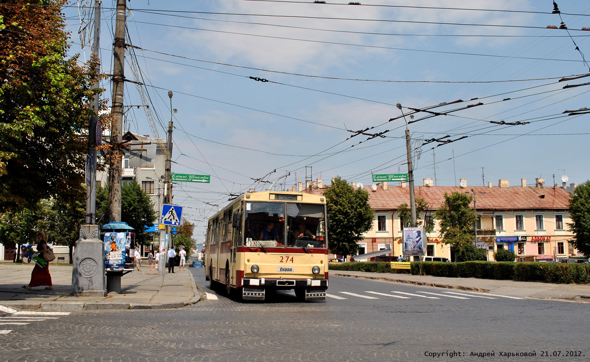 Černovice, Škoda 14Tr02/6 č. 274