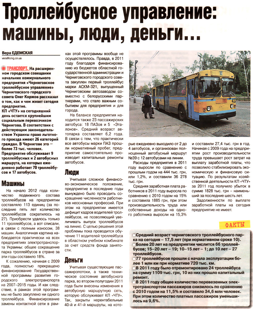 Транспортные статьи