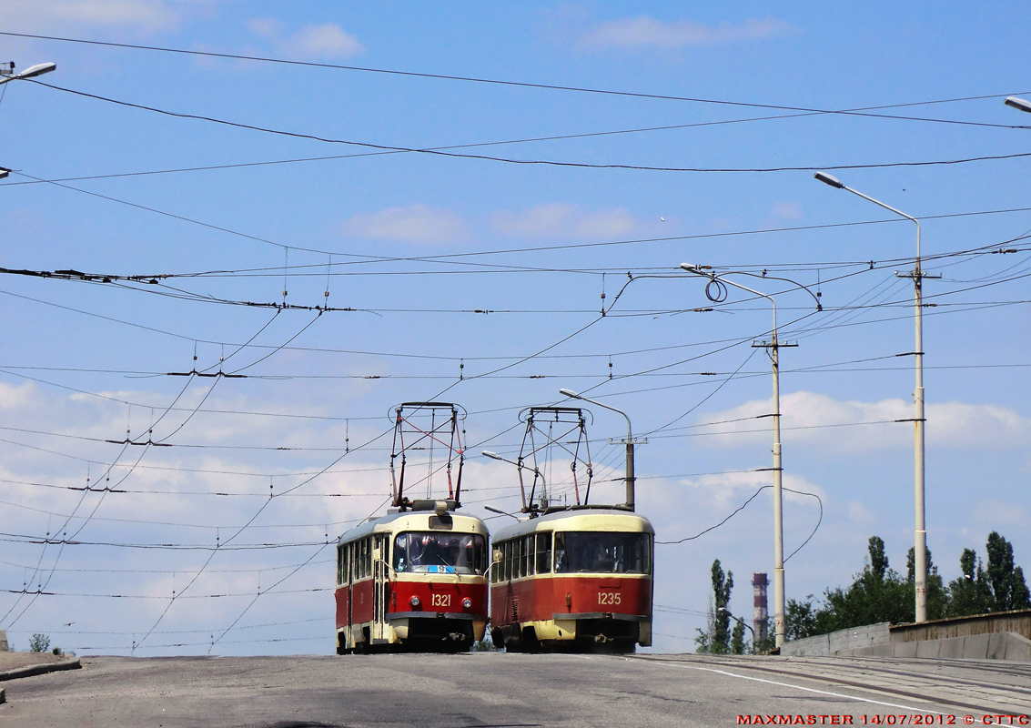 Dnyepro, Tatra T3SU — 1321; Dnyepro, Tatra T3SU — 1235