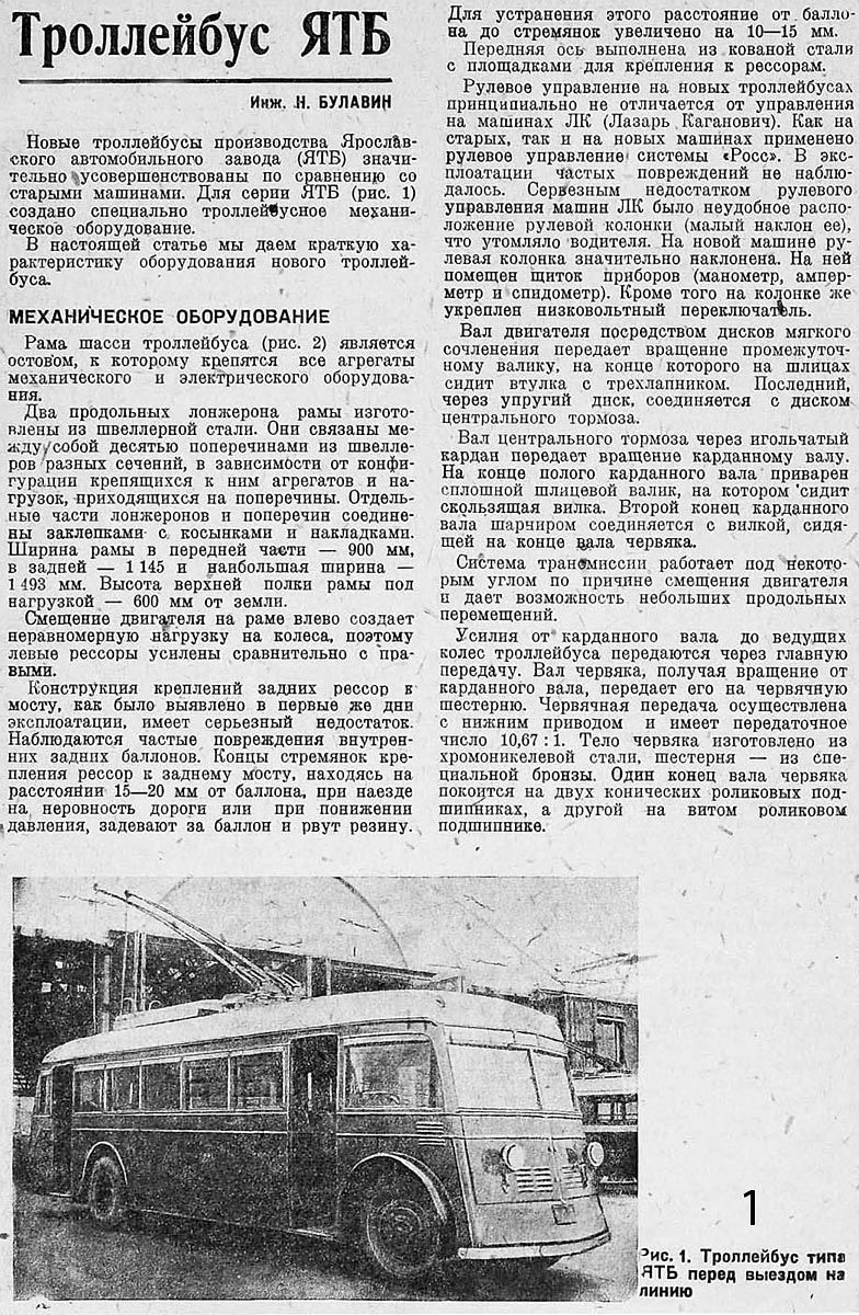 Transport articles