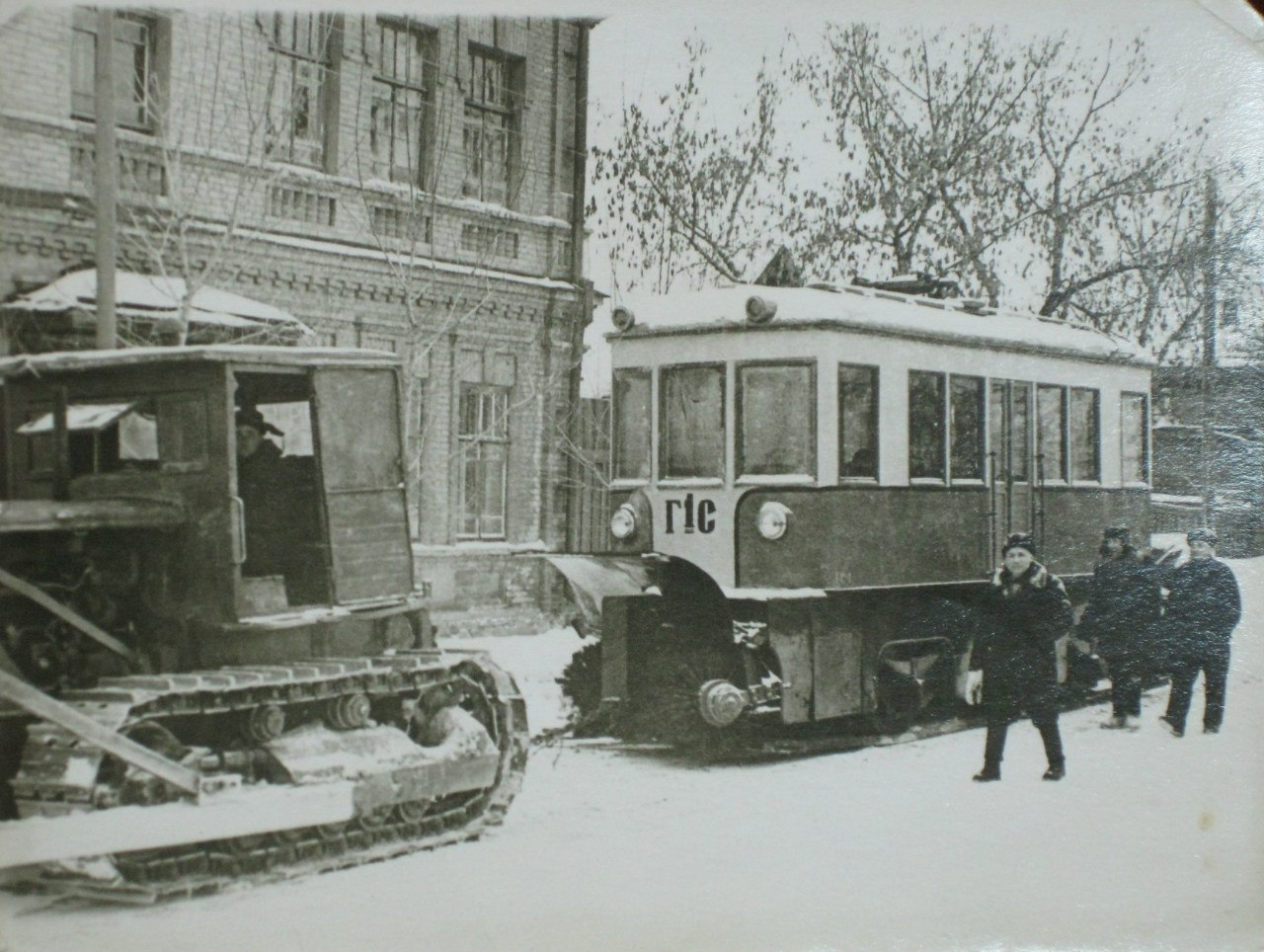Самара, ГС-1 № СН-08; Самара — Городское трамвайное депо; Самара — Исторические фотографии — Трамвай и Троллейбус (1942-1991)