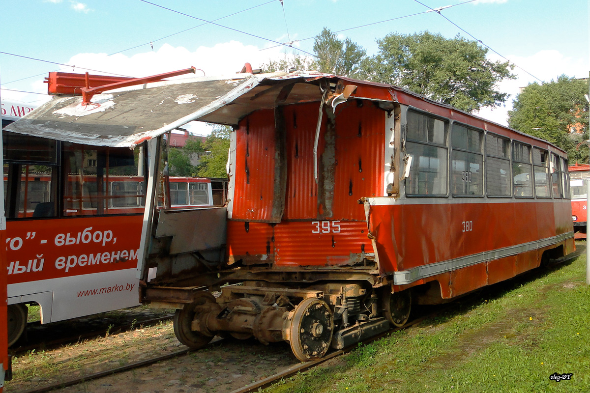 Vitsyebsk, 71-605 (KTM-5M3) Nr. 380; Vitsyebsk — Cars damaged in an accident