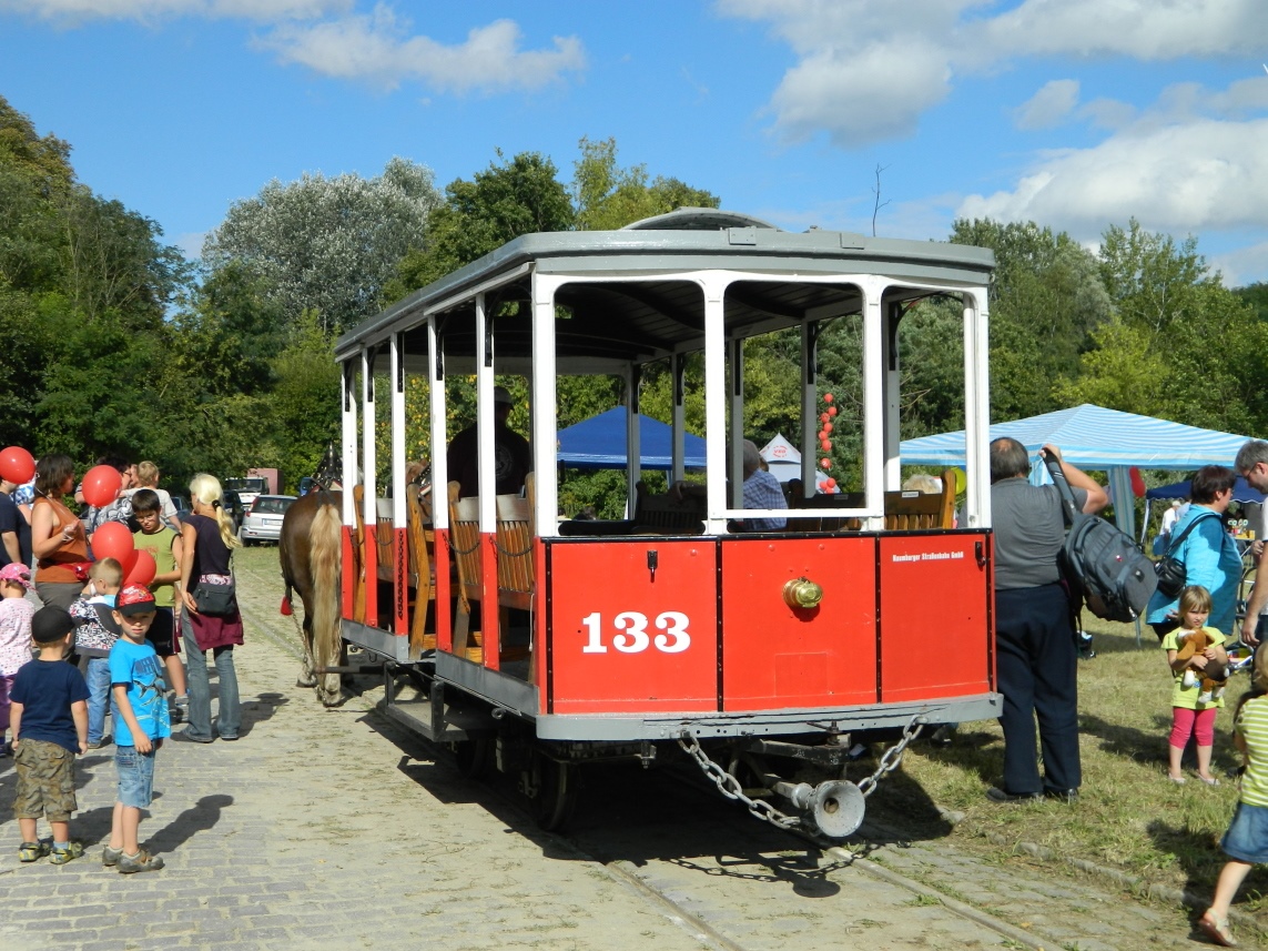 Naumburg, Horse car Nr. 133; Schöneiche – Rüdersdorf — Former Line Through Old Rüdersdorf; Schöneiche – Rüdersdorf — Vehicles from other cities • Fahrzeuge aus anderen Städten