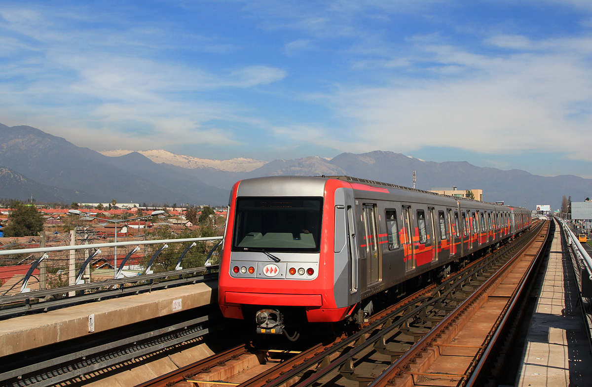 Santiago, Alstom Metropolis AS-2002 № M0924; Santiago — Metro — Line 4/4A