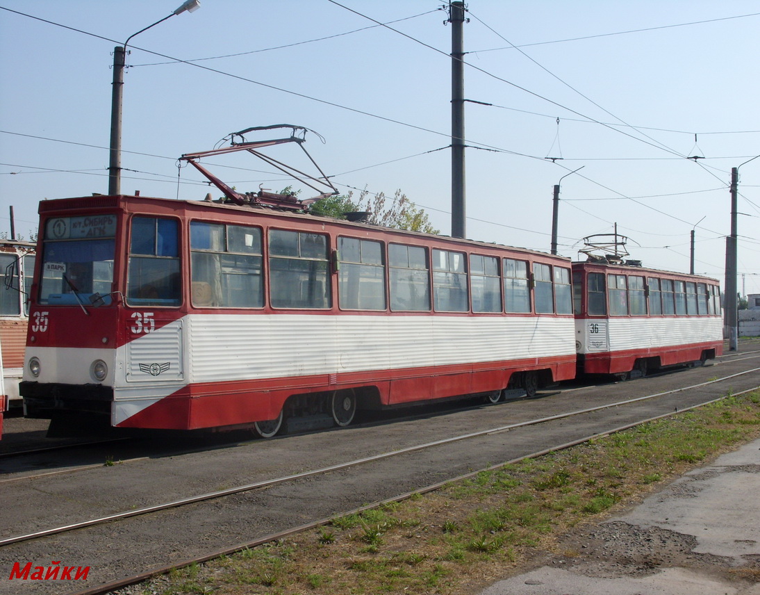 Ачинск, 71-605 (КТМ-5М3) № 35
