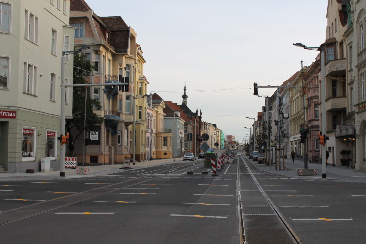 Cottbus — Tram lines and infrastructure
