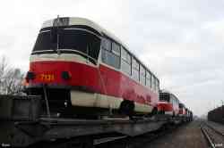 Курск, Tatra T3SUCS № 7131; Курск — Прибытие трамвайных вагонов Tatra T3 из Праги