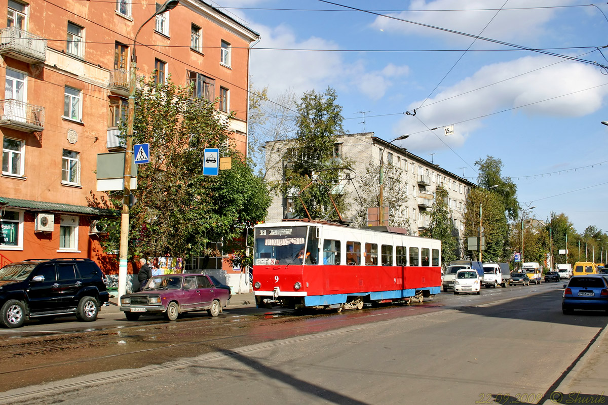 Tver, Tatra T6B5SU № 9; Tver — Streetcar lines: Moskovsky District