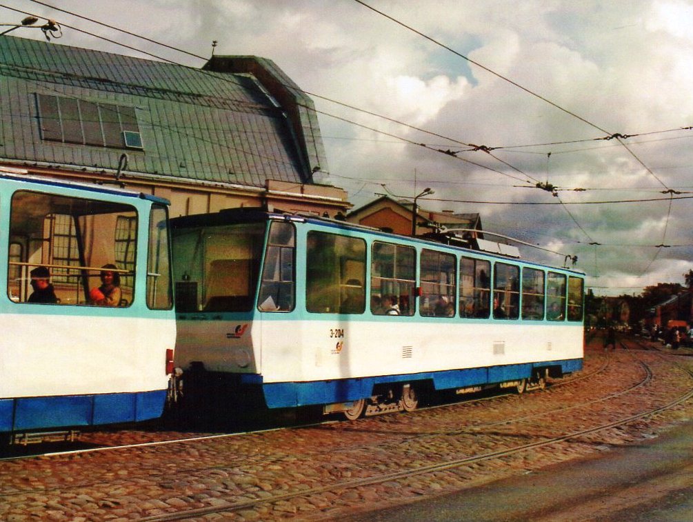 Riga, Tatra T6B5SU č. 3-204
