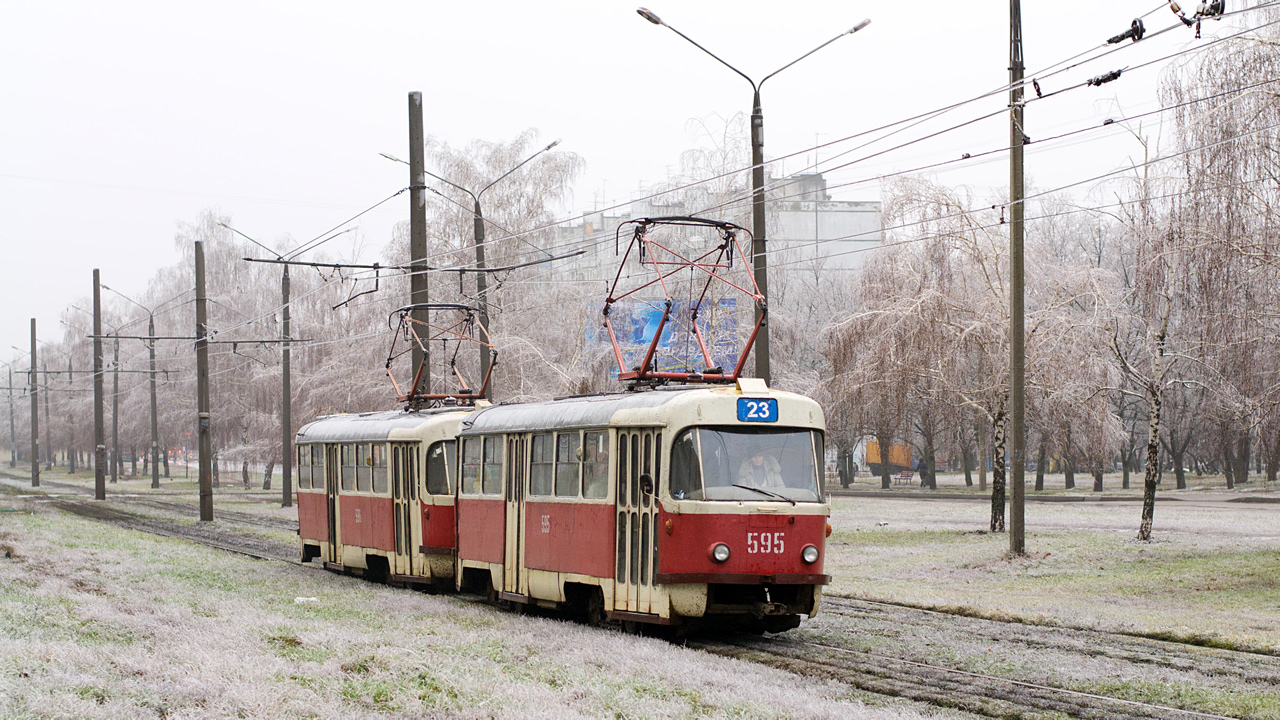 Харків, Tatra T3SU № 595