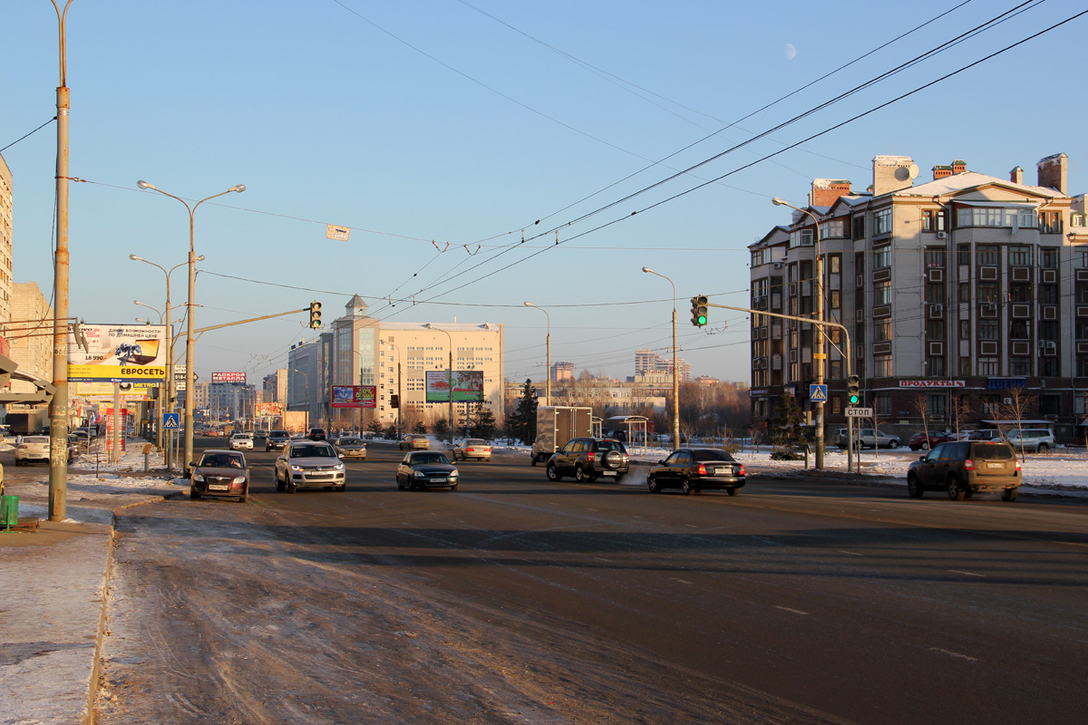 Kazany — Construction and reconstruction of the trolleybus lines