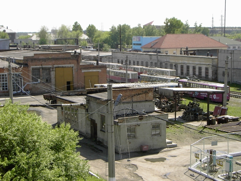 Biysk — Panoramic photos; Biysk — The depot