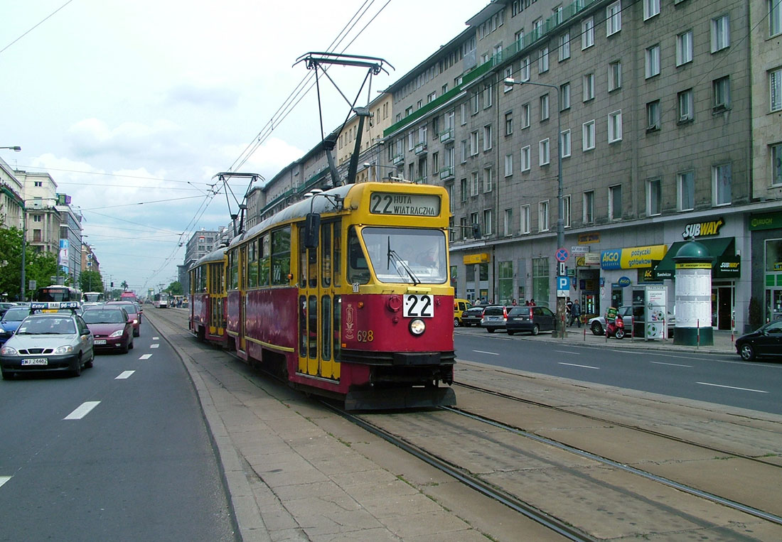 Варшава, Konstal 13N № 628