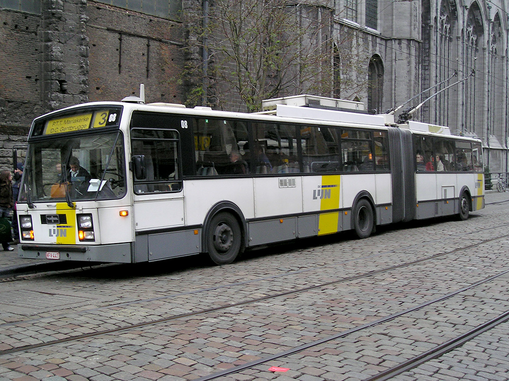 Гент, Van Hool AG 280T № 7408