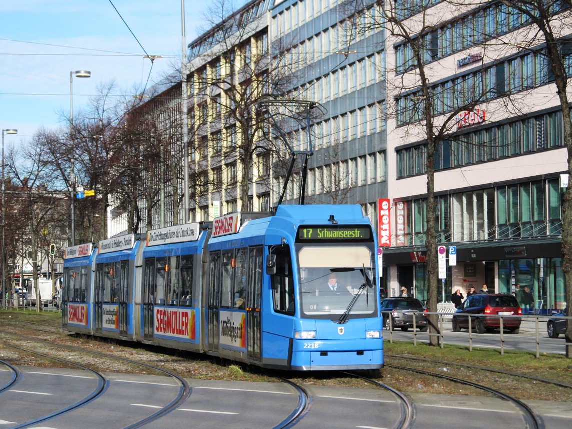 Munich, Bombardier R3.3 № 2218
