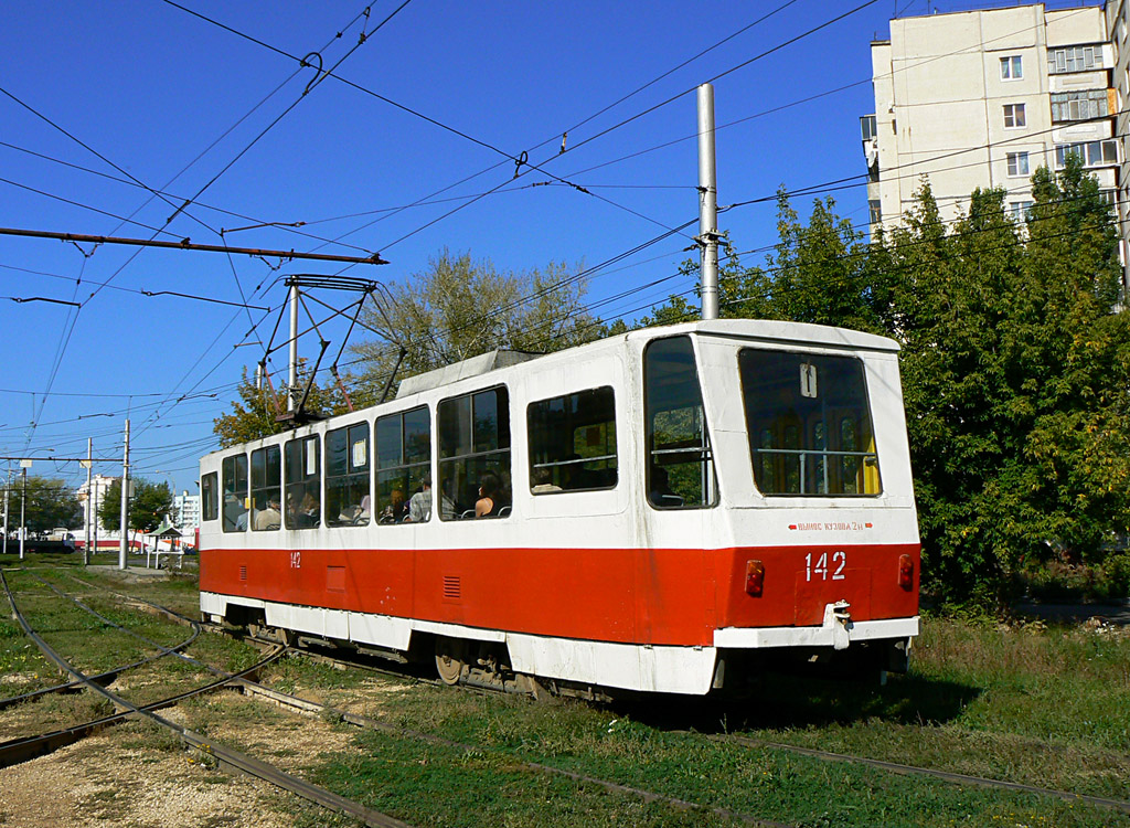 Липецк, Tatra T6B5SU № 142