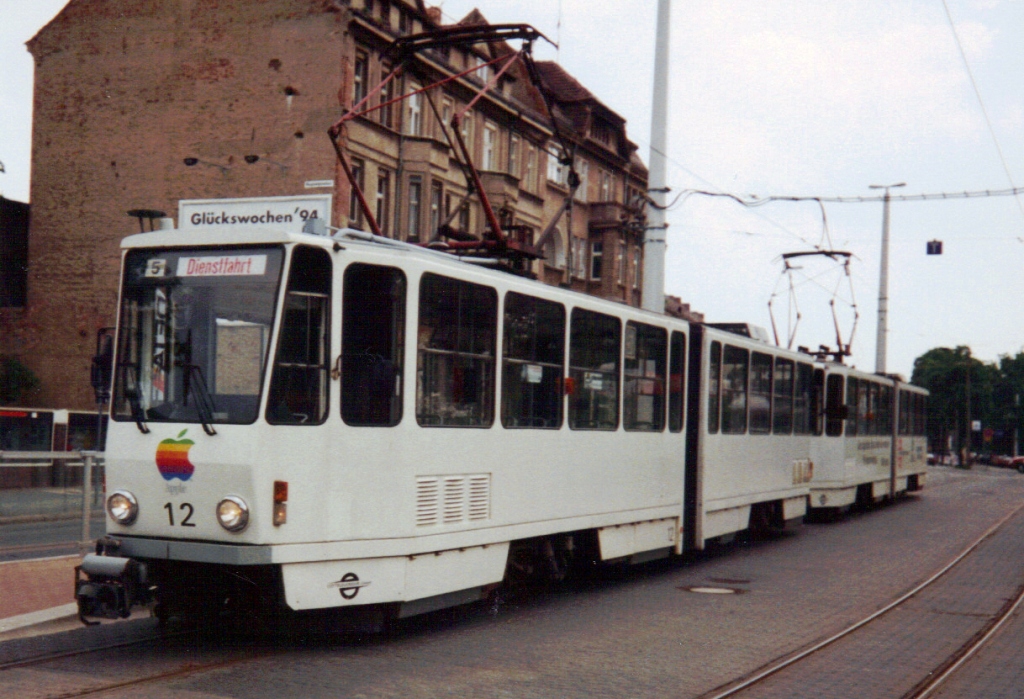 Cottbus, Tatra KT4D Nr. 12