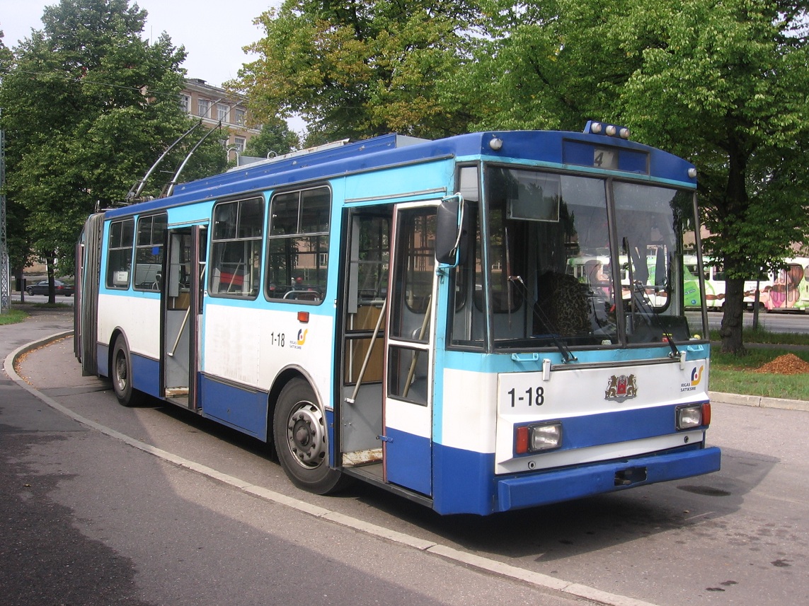 Riga, Škoda 15Tr03/6 č. 1-18