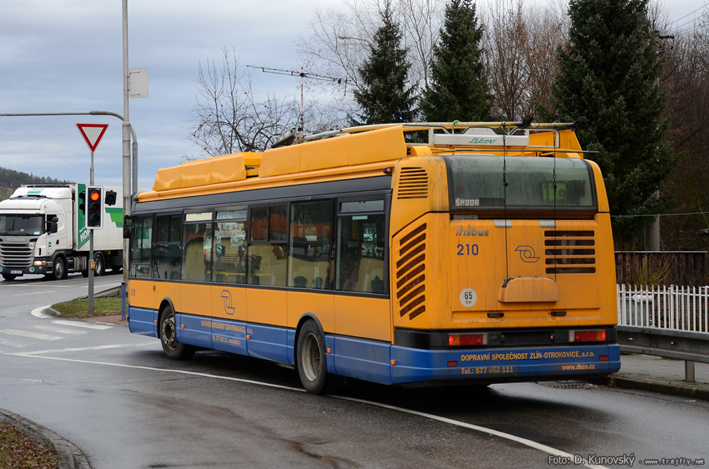 Zlín, Škoda 24Tr Irisbus Citybus № 210