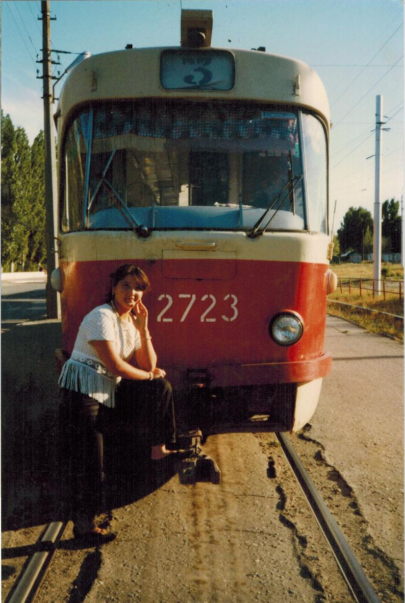 Volgograd, Tatra T3SU № 2723; Electric transport employees