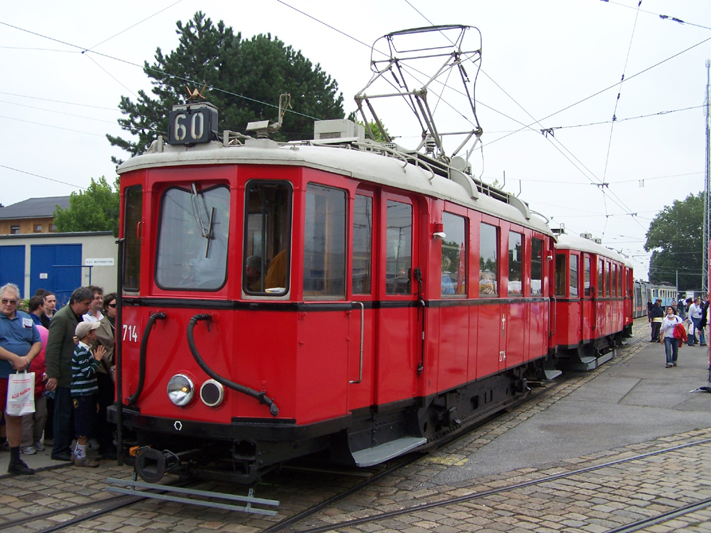 Viena, Simmering Type N(60) nr. 2714; Viena — Tramwaytag 2009