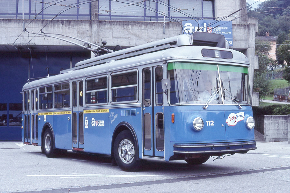 Лугано, FBW/Bosia/SAAS Tr51 № 112