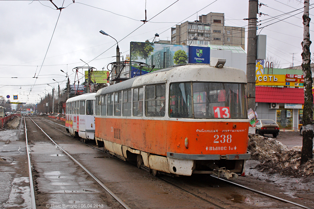 Тверь, Tatra T3SU № 238; Тверь — Трамвайные линии: Московский район
