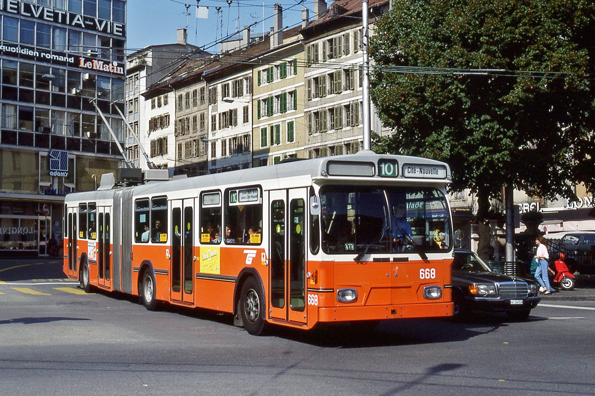 Genf, Saurer/Hess/BBC-SAAS GT 560/620-25 — 668
