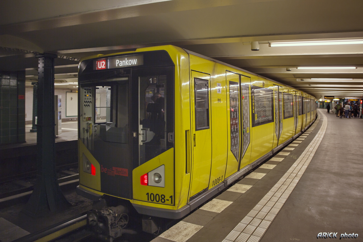 Берлін, BVG HK 06 № 1008; Берлін — U-Bahn — линия U2