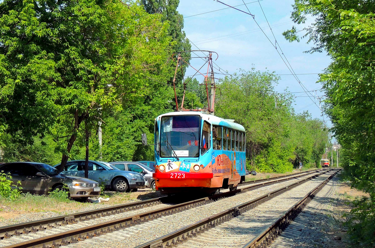 Volgograd, Tatra T3SU N°. 2723