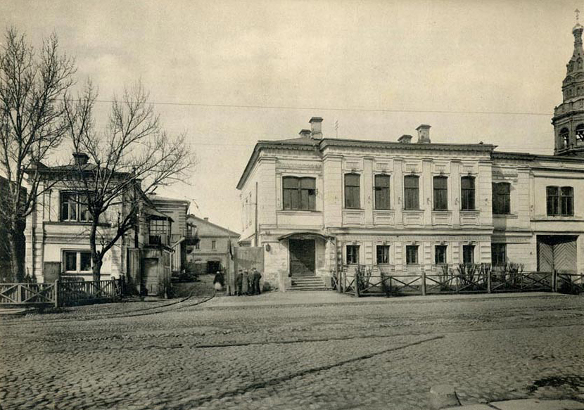 Москва — Исторические фотографии — Конка (1872-1912); Москва — Исторические фотографии — Электрический трамвай (1898-1920)