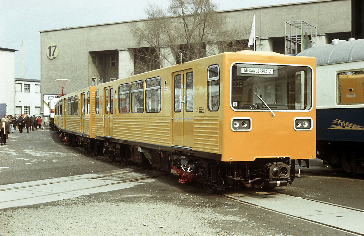 Berlin, BVG GII № 135 866; Berlin — U-Bahn — Rolling Stock; Leipzig — Vehicles from other cities • Fahrzeuge aus anderen Städten