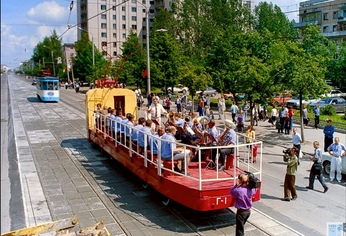 Wizebsk, MTV-82 Nr. Г-1; Wizebsk — Parade in honor of the 100th anniversary of the tram in Vitebsk